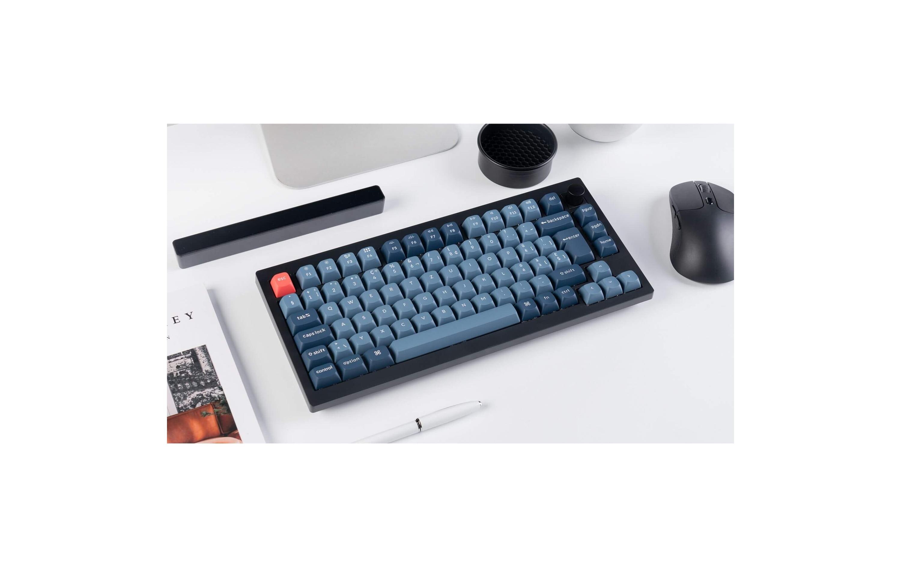 1990844_2 - Mediatech Keychron V1 Max Black Brown Switch, CH CH QWERTZ, ISO
