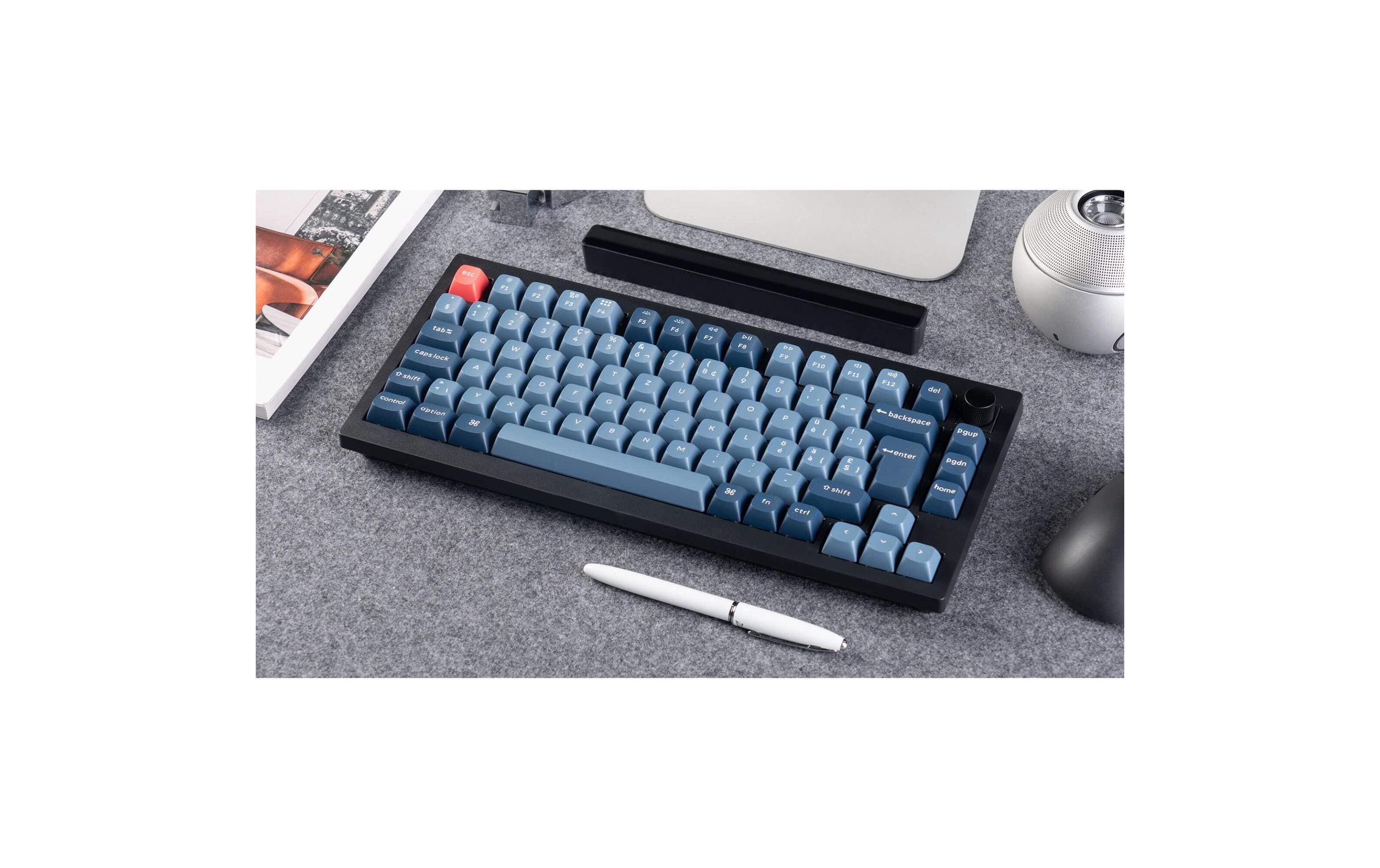 1990844_3 - Mediatech Keychron V1 Max Black Brown Switch, CH CH QWERTZ, ISO