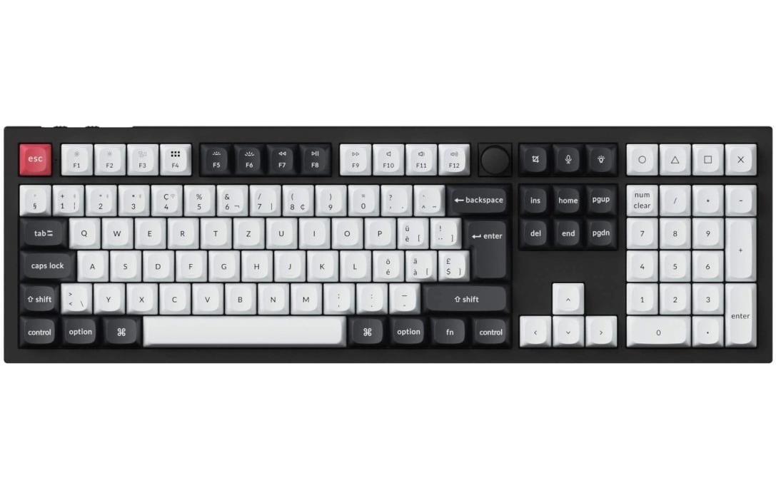Q6 HE Carbon Black QMK Magnetic Switch, CH CH QWERTZ, ISO