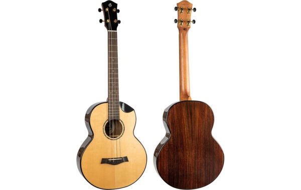 1990878 - Mediatech Flight Ukulele Baritone - Solid Spruce Ukulele, Solid Spruce. Gigbag kaufen Schweiz | Mediatech.ch