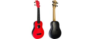 Flight Travel Uku Soprano ABS - Red Ukulele, Gigbag kaufen Schweiz | Mediatech.ch