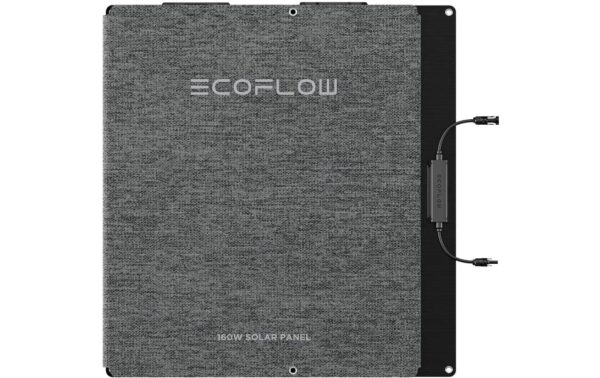 1991338_1 - Mediatech EcoFlow NextGen 160W Portable Solar Panel Schwarz