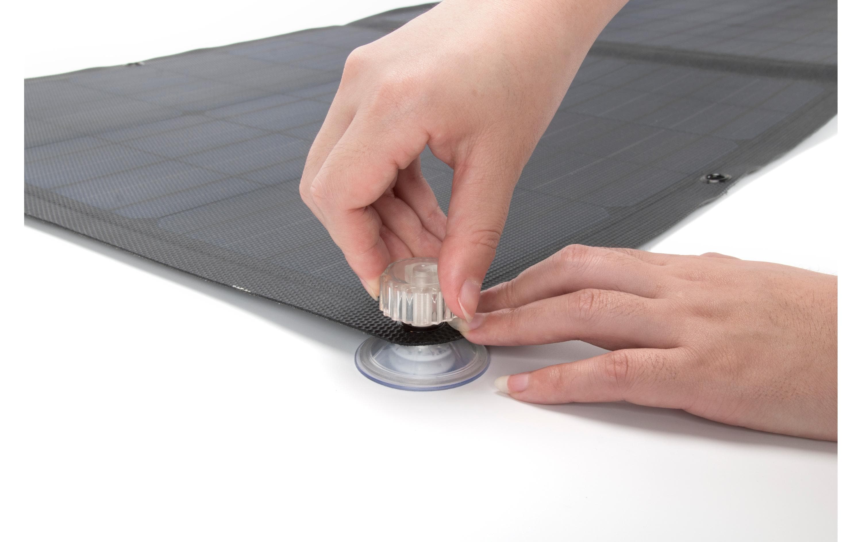 1991362_6 - Mediatech EcoFlow Saugnäpfe für Solarpanel (8 Stück) Weiss