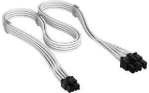 Corsair Netzteil Zub Cor PCIe 8-Pin Type 5 Weiss, Sleeved Cable kaufen | Mediatech.ch