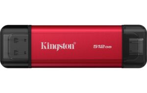 SSD Kingston Dual Portable 500GB, Dual USB Dual USB-A/C, USB3.2 Gen2, 1050/950 MB/s