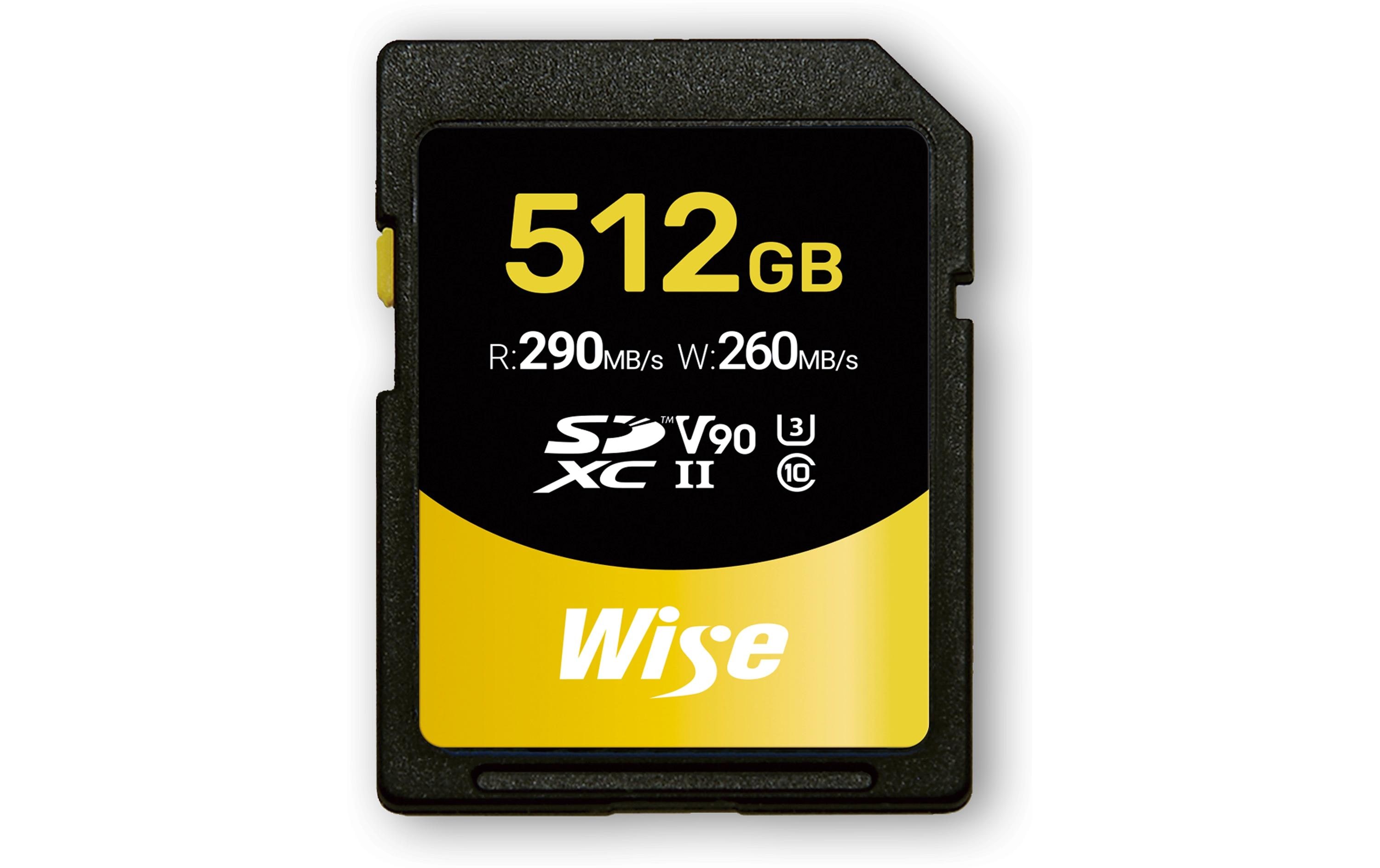1992891 - Mediatech Wise SDXC UHS-II V90 - 512GB