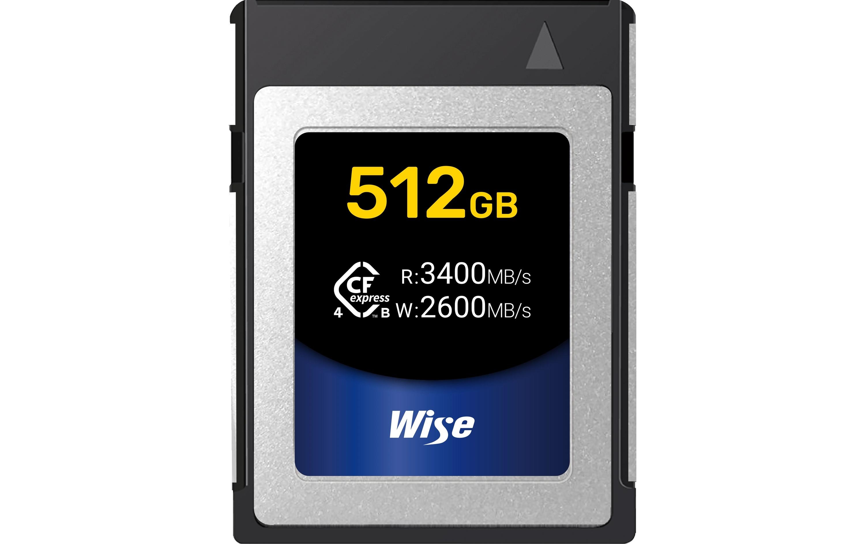 Wise 512GB CFexpress 4.0 Type B 