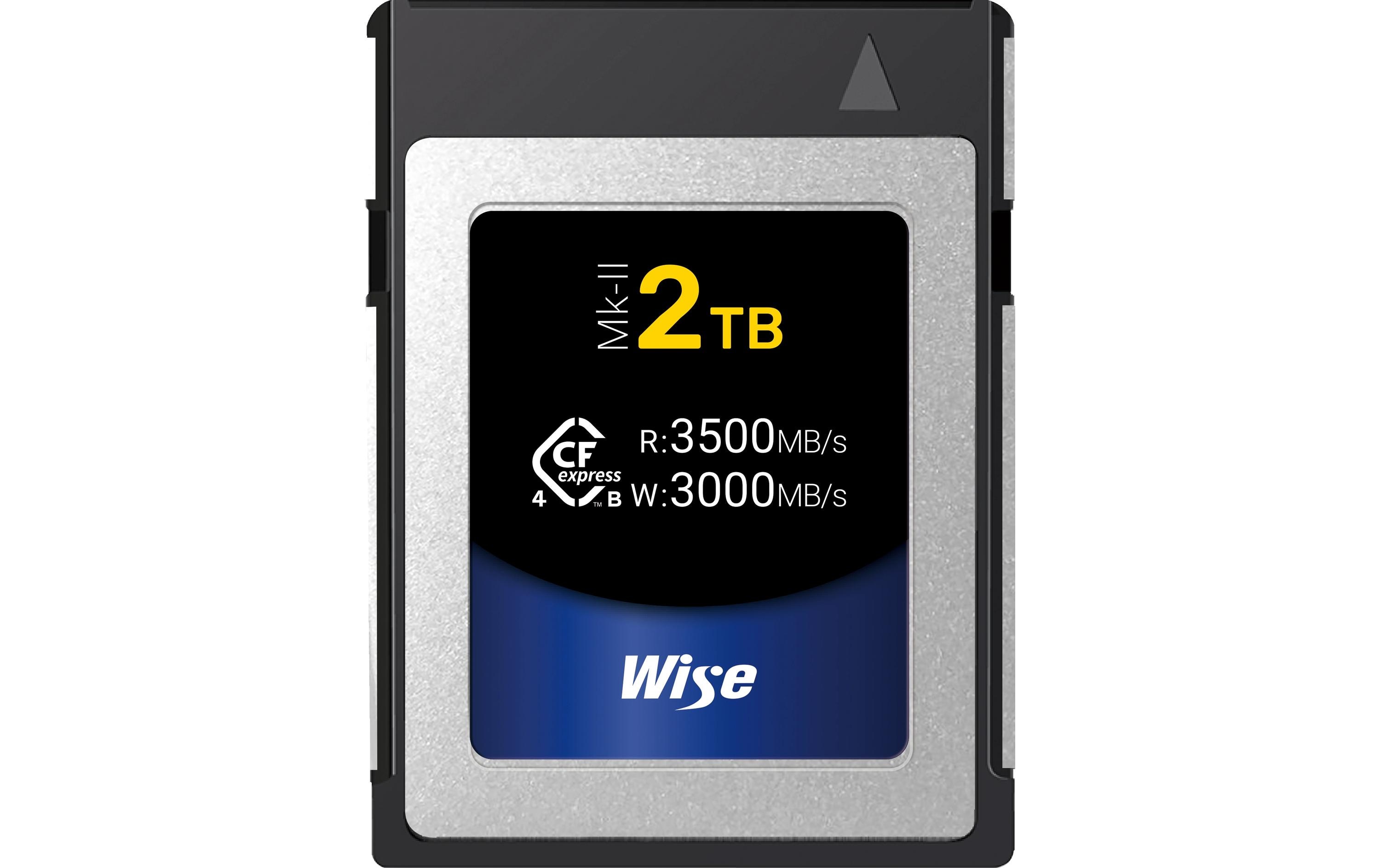 Wise 2TB CFexpress 4.0 Type B Mk-II Memory Card kaufen Schweiz | Mediatech.ch