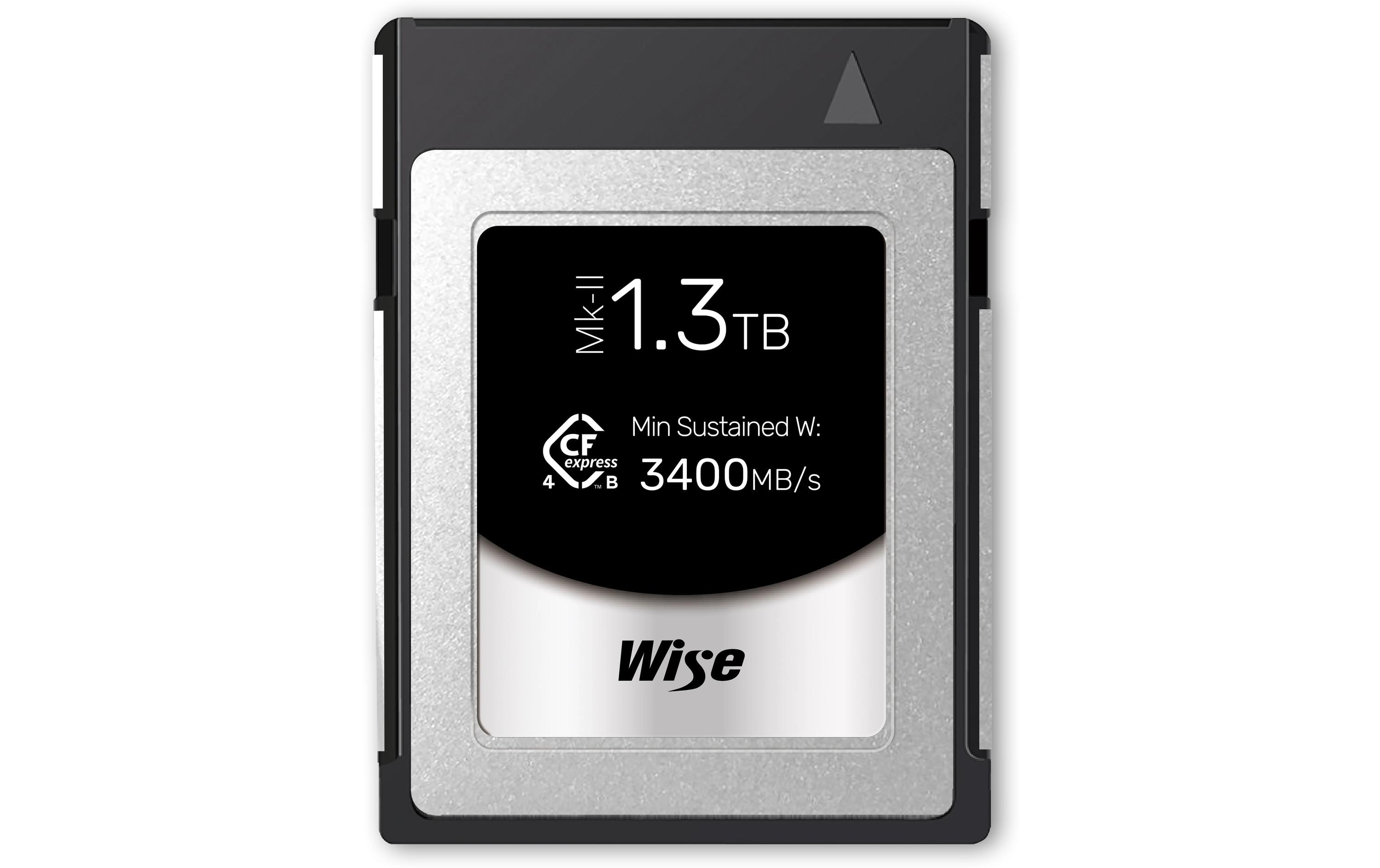 Wise 1.3TB CFexpress 4.0 Type B PRO Mk-II Memory Card kaufen Schweiz | Mediatech.ch