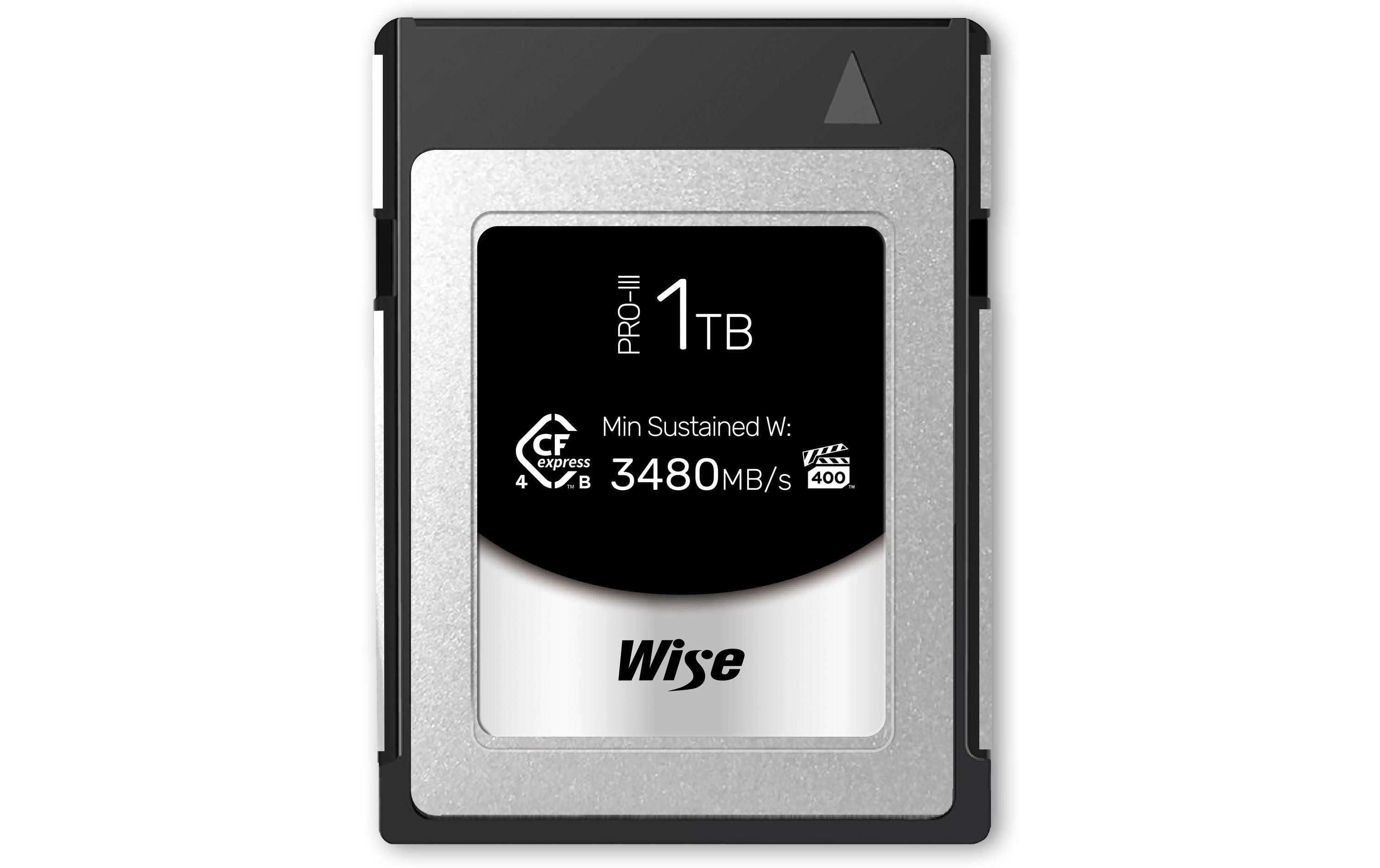 Wise 1TB CFexpress 4.0 Type B PRO Mk-III Memory Card kaufen Schweiz | Mediatech.ch
