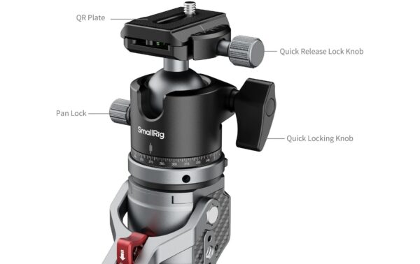 SmallRig Carbon Fiber Photography Monopod 