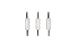 Plug & Shine LED Stecksockel Naima Ersatz Ersatzleuchtmittel 3er-Set 3000K 100lm