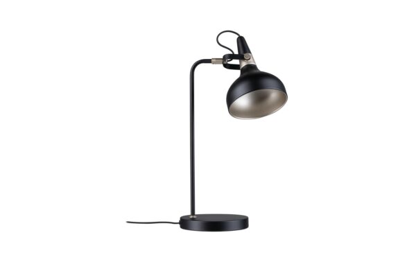 Tischleuchte Juna E14 max. 20W Schwarz mat 20W Schwarz matt, Champagner Metall