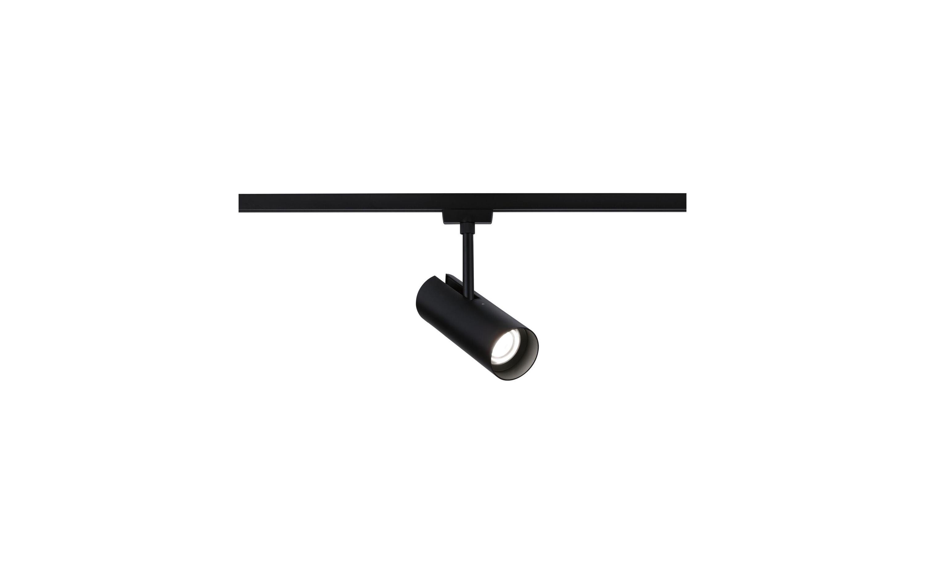 URail Schienenspot Theron Einzelspot 1100l 1100lm 11W 4000K dimmbar 230V Schwarz matt