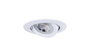 LED Einbauleuchte 10er-Set schwenkbar rund 70° 10x4,8W 10x450lm 230V 3000K Weiss