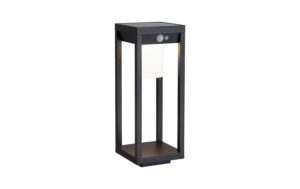 Solar LED Lichtobjekt Solar Marisol Beweg Bewegungsmelder IP44 3000K 350lm Schwarz