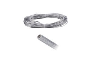 1993364 - Mediatech CorDuo Seilsystem Spannseil 20m 2,5qmm Spannseil 20m 2,5qmm Transparent