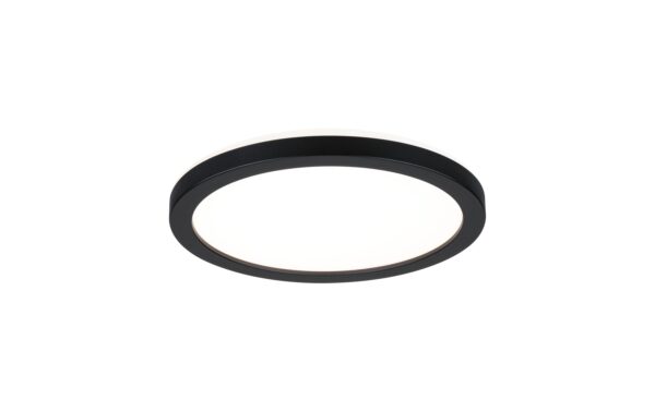 LED Panel Atria Shine Backlight rund 190mm rund 190mm 11,2W 850lm 3000K Schwarz