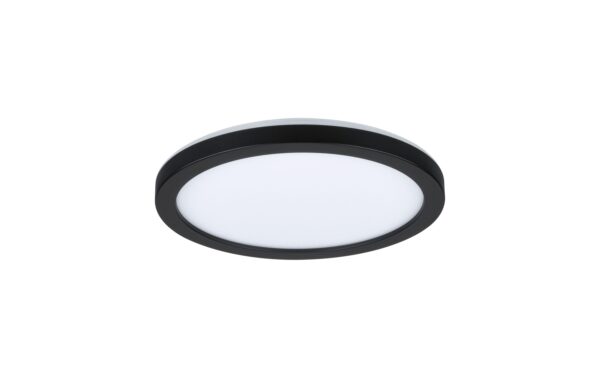 LED Panel Atria Shine Backlight rund 190mm rund 190mm 11,2W 850lm 3000K Schwarz
