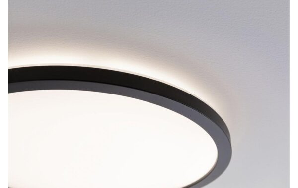 LED Panel Atria Shine Backlight rund 190mm rund 190mm 11,2W 850lm 3000K Schwarz