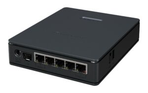 MikroTik HAP AX S, WiFi-6 Router 5GE LAN, 1xSFP. PoE,Tower Industrial Design