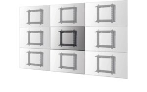 Neomounts Wall Mounted video wall mount Wall Mount for video walls (stretchable)