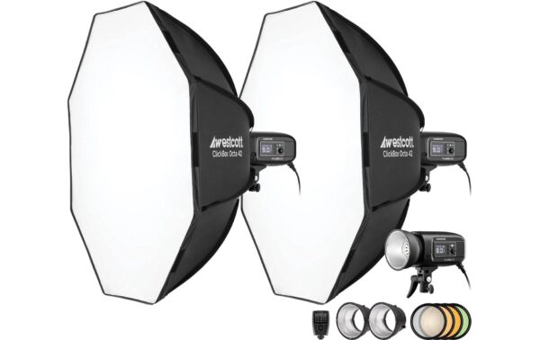 Westcott FJ400-SE 3-Light Studio Strobe Kit with FJ-X3 S Trigger for Sony (220V) kaufen Schweiz | Mediatech.ch
