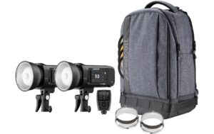 Westcott FJ400 II 2-Light Backpack Kit with FJ-X3 S Wireless Trigger for Sony