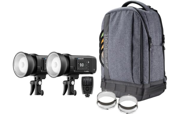 1994993 - Mediatech Westcott FJ400 II 2-Light Backpack Kit with FJ-X3 S Wireless Trigger for Sony kaufen Schweiz | Mediatech.ch