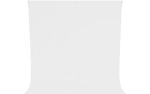 Westcott Backdrop - High-Key White Wrinkle-Resistant 9 x 10
