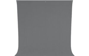 Westcott Backdrop - Neutral Gray Wrinkle-Resistant 9 x 10