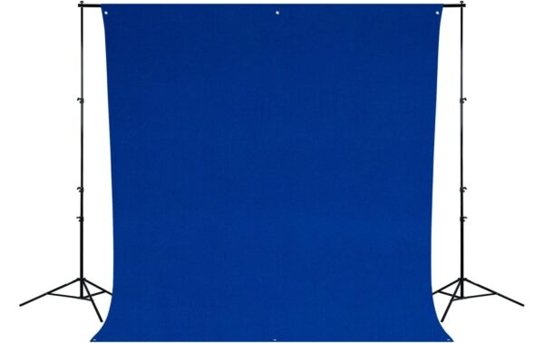 1995013_1 - Mediatech Westcott Backdrop Chroma-Key Blue/RoyalBlue Wrinkle-Resistant 9 x 10