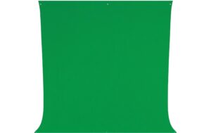 Westcott Backdrop - Chroma-Key Green Wrinkle-Resistant 9 x 10