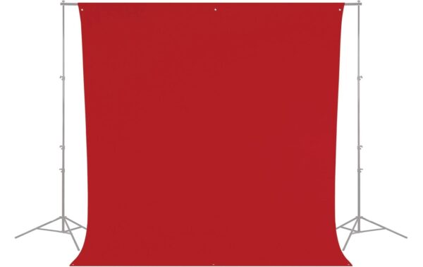 1995020_5 - Mediatech Westcott Backdrop - Scarlet Red Wrinkle-Resistant 9 x 10