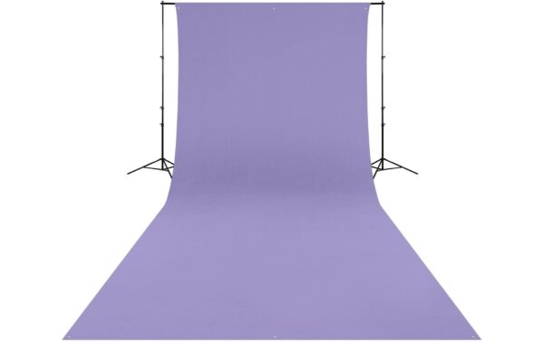 1995023_2 - Mediatech Westcott Backdrop - Periwinkle Purple Wrinkle-Resistant 9 x 10