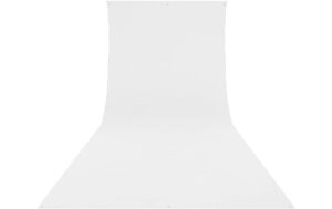 Westcott Backdrop - High-Key White Wrinkle-Resistant 9 x 20