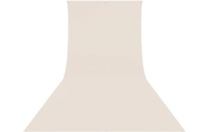 Westcott Backdrop - Buttermilk White Wrinkle-Resistant 9 x 20
