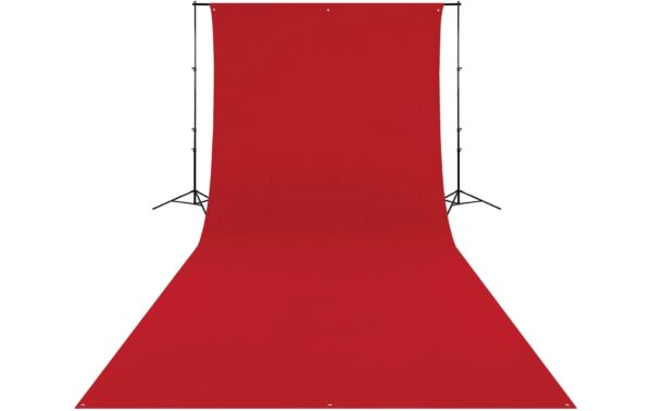 Westcott Backdrop - Scarlet Red Wrinkle-Resistant 9 x 20
