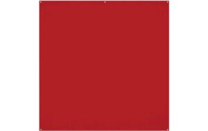Westcott X-Drop Pro Backdrop Scarlet Red - Wrinkle-Resistant 8 x 8