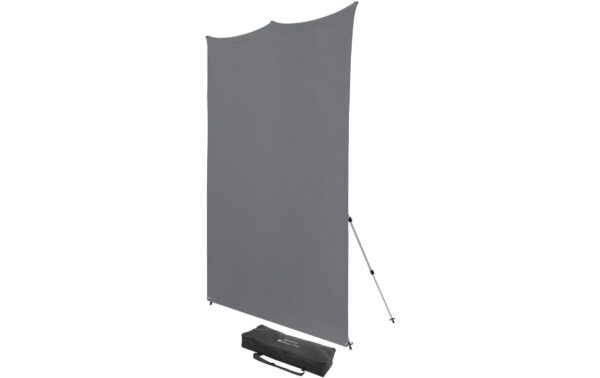 1995053_2 - Mediatech Westcott X-Drop Pro Backdrop Natural Gray - Wrinkle-Resistant 8 x 8