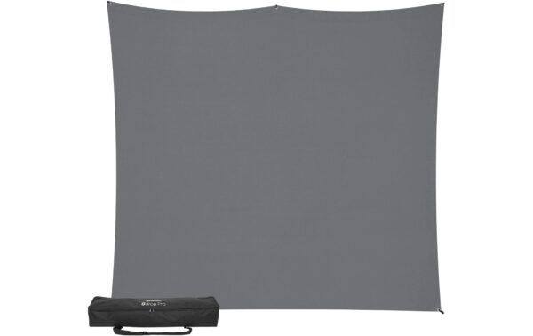 1995053_7 - Mediatech Westcott X-Drop Pro Backdrop Natural Gray - Wrinkle-Resistant 8 x 8