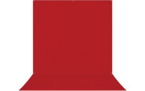 Westcott X-Drop Pro Backdrop Scarlet Red - Wrinkle-Resistant 8 x 13