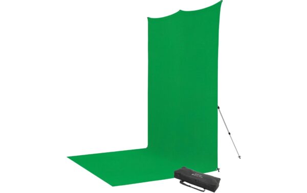 1995067_3 - Mediatech Westcott X-Drop Pro Backdrop Chroma Key Green Screen Sweep 8 x 13