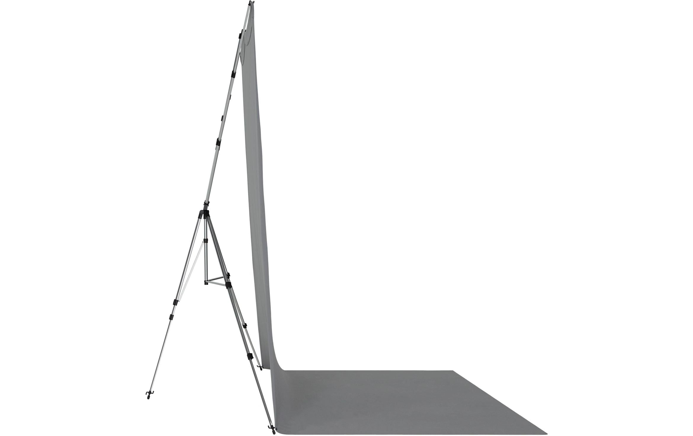 1995068_2 - Mediatech Westcott X-Drop Pro Backdrop Natural Gray Sweep - WR 8 x 13