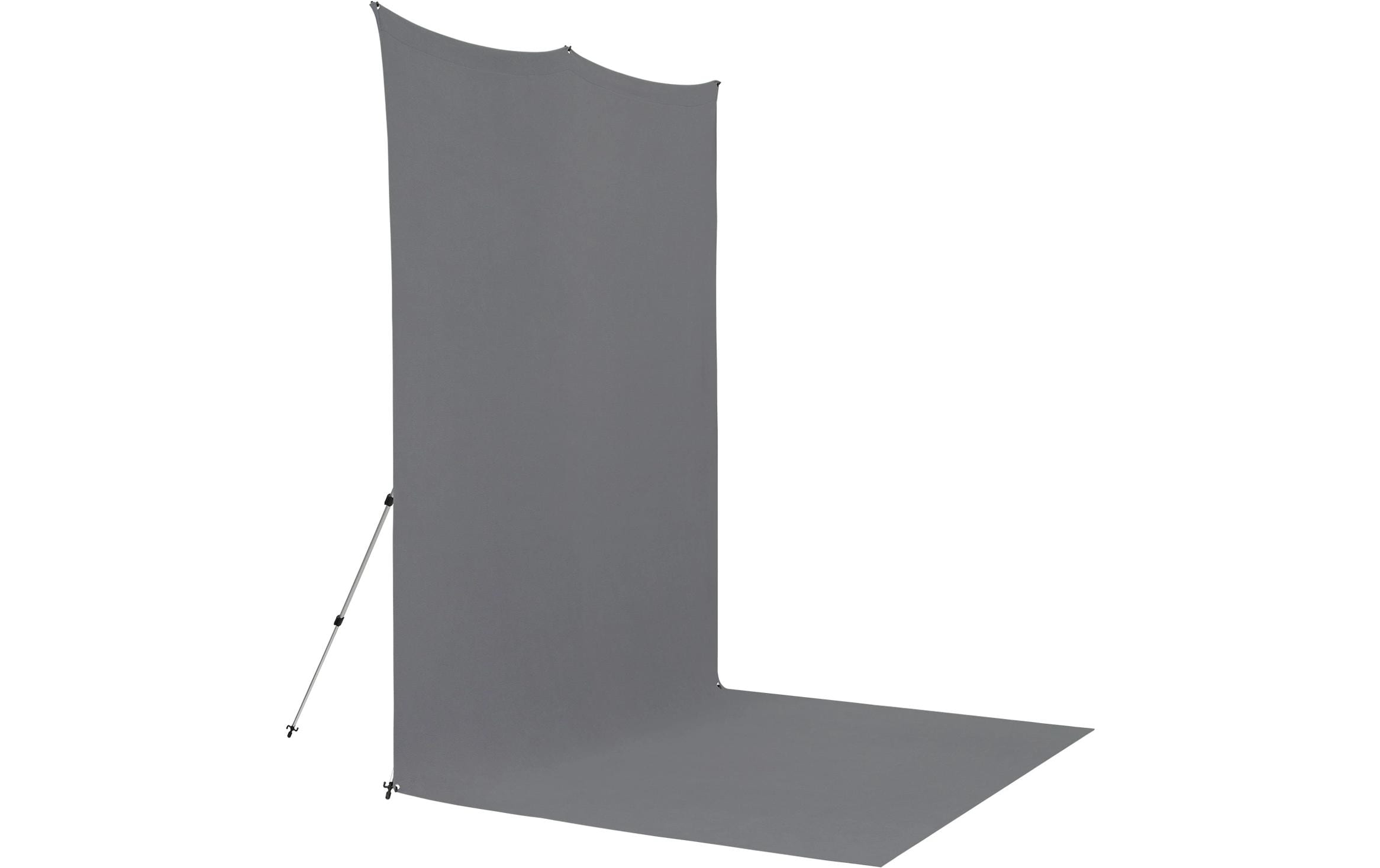 1995068_7 - Mediatech Westcott X-Drop Pro Backdrop Natural Gray Sweep - WR 8 x 13