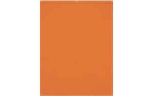 Westcott X-Drop Pro Backdrop Tiger Orange - Wrinkle-Resistant 5 x 7