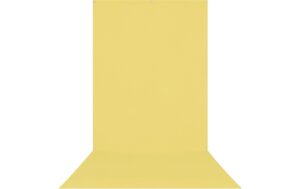 Westcott X-Drop Pro Backdrop Canary Yellow - Wrinkle-Resistant 5 x 12