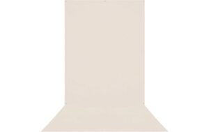 Westcott X-Drop Pro Backdrop Buttermilk White Wrinkle-Resistant 5 x 12