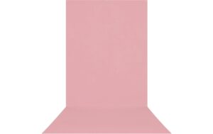 Westcott X-Drop Pro Backdrop Blush Pink - Wrinkle-Resistant 5 x 12