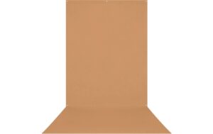 Westcott X-Drop Pro Backdrop Brown Sugar - Wrinkle-Resistant 5 x 12